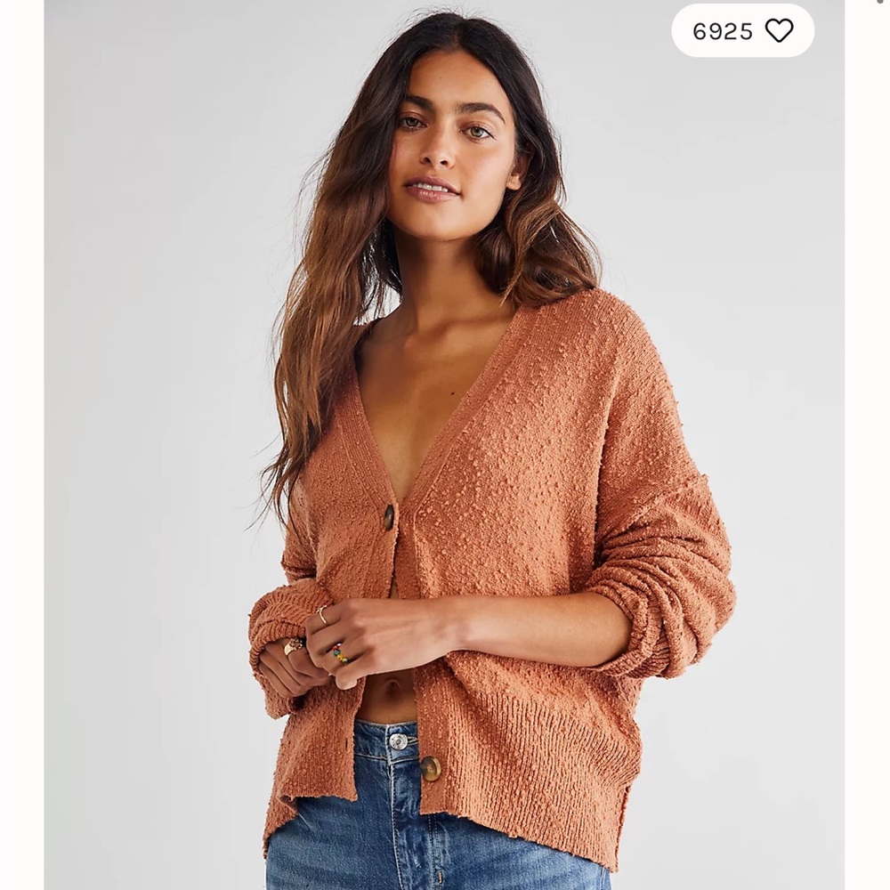 Free People Found My Friend Cardigan in Doe